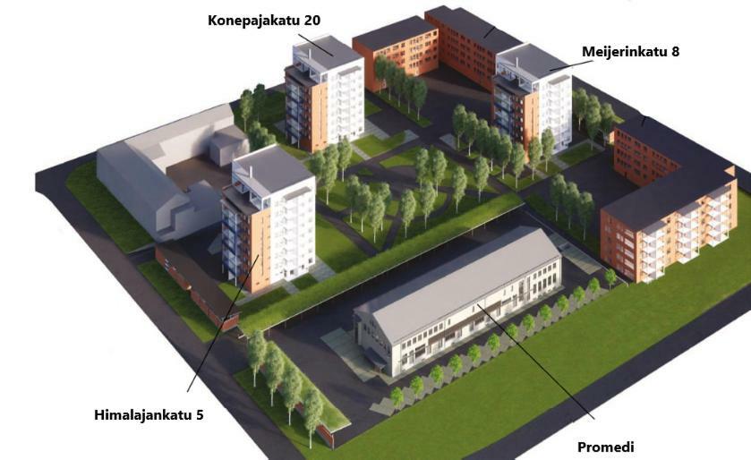 Pro Apartments 2 Vaasa Dış mekan fotoğraf